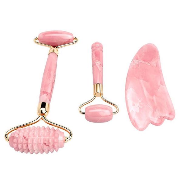 rose quartz roller with gua sha set for face 100% natural authentic facial crystal massager skin eyes neck tones firms jlliyp
rose quartz roller with gua sha set for face 100% natural authentic facial crystal massager skin eyes neck tones firms jlliyp
