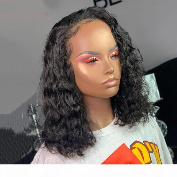 bib water wave short bob wig 13x4 lace front human hair wigs for women remy brazilian natural black bleached with baby hair, Black;brown
bib water wave short bob wig 13x4 lace front human hair wigs for women remy brazilian natural black bleached with baby hair, Black;brown