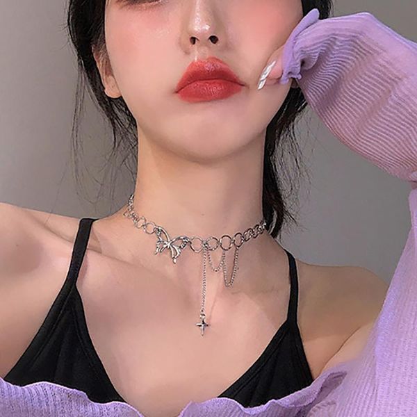 pendant necklaces daxi korean butterfly choker chain necklace for women girls party fashion cute silver color star tassel 2022 jewelry
pendant necklaces daxi korean butterfly choker chain necklace for women girls party fashion cute silver color star tassel 2022 jewelry