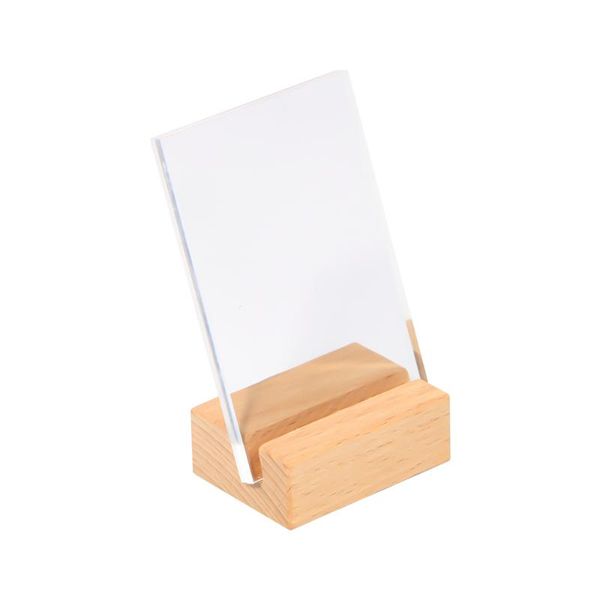 90*60mm slope sign holder frame wooden table p stand name card tag oblique plane desk display rack
90*60mm slope sign holder frame wooden table p stand name card tag oblique plane desk display rack