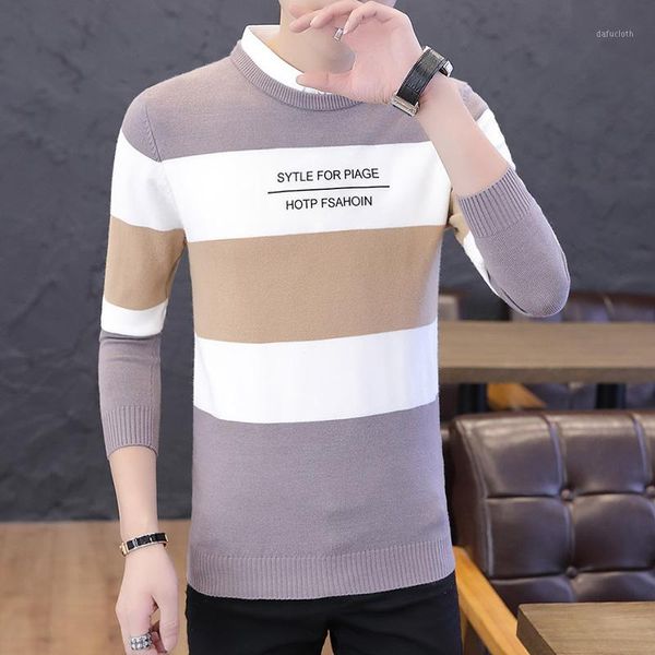 sweater men's 2020 autumn winter casual fashion long sleeve pullovers male thick warm fake two pieces men clothing harajuku, White;black
sweater men's 2020 autumn winter casual fashion long sleeve pullovers male thick warm fake two pieces men clothing harajuku, White;black