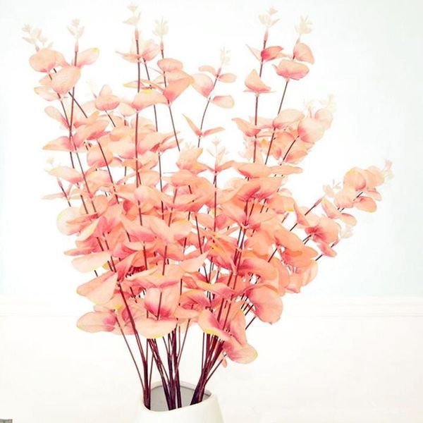 decorative flowers & wreaths 10pcs artificial eucalyptus leaf branches silk greenery plant 5 stems/piece for home office table decoration
decorative flowers & wreaths 10pcs artificial eucalyptus leaf branches silk greenery plant 5 stems/piece for home office table decoration
