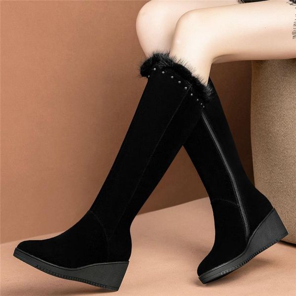 boots women black cow suede leather knee high motorcycle round toe heel winter fashion sneakers wedges platform pumps shoes
boots women black cow suede leather knee high motorcycle round toe heel winter fashion sneakers wedges platform pumps shoes