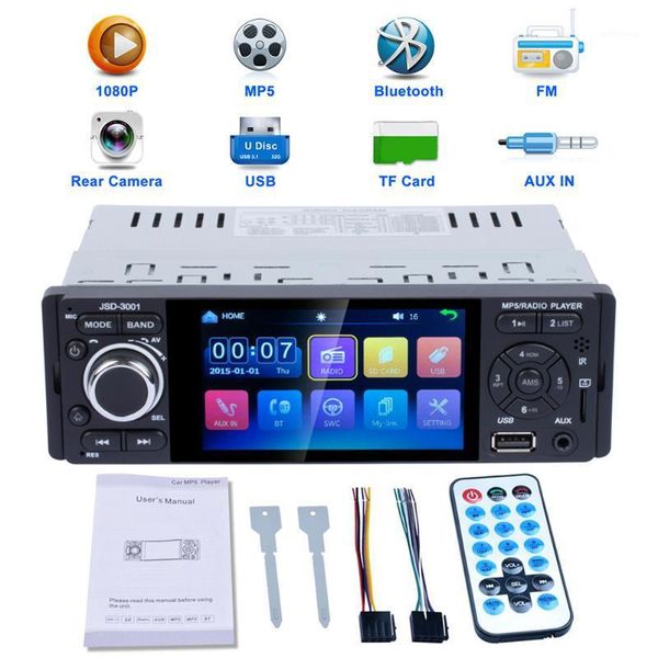 car radio 1 din jsd-3001 4.1 mp5 car player touch screen stereo bluetooth 1din auto radio camera mirror link1
car radio 1 din jsd-3001 4.1 mp5 car player touch screen stereo bluetooth 1din auto radio camera mirror link1