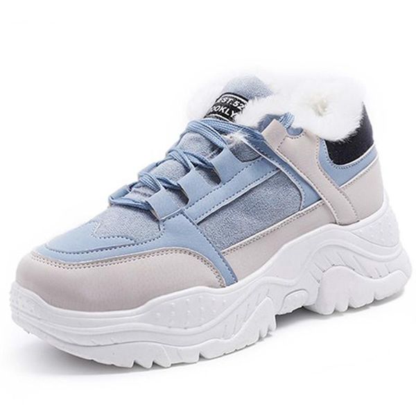 2020 shoes winter warm platform woman snow boots plush female casual sneakers faux suede leather female snowboots warm shoes fur, Black
2020 shoes winter warm platform woman snow boots plush female casual sneakers faux suede leather female snowboots warm shoes fur, Black