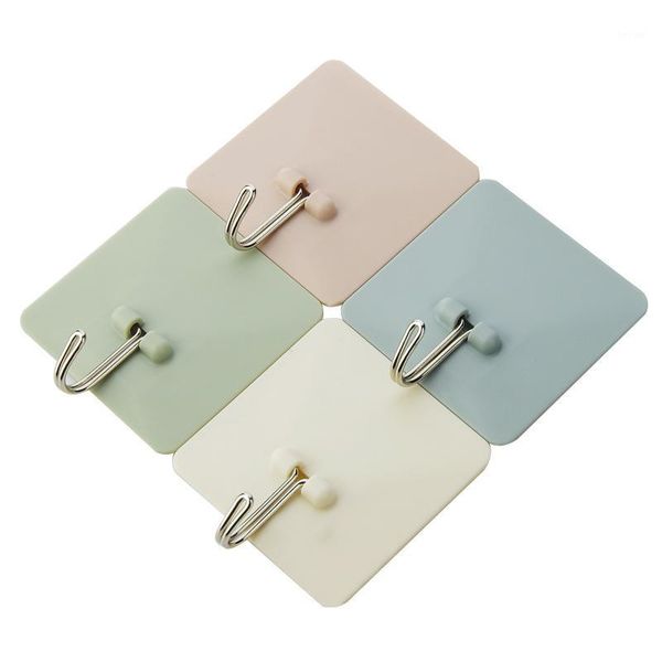 hooks & rails 4pcs/set self-adhesive wall door key holder decrative bathroom kitchen cupboard storage organization1
hooks & rails 4pcs/set self-adhesive wall door key holder decrative bathroom kitchen cupboard storage organization1