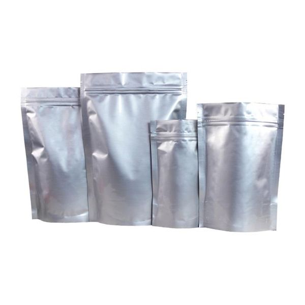 50pcs aluminum foil bag heat seal smell proof bags resealable package self-standing bag
50pcs aluminum foil bag heat seal smell proof bags resealable package self-standing bag