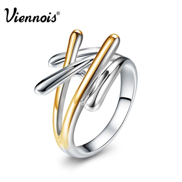 viennois brand new fashion jewelry gold & silver color cross rings for women size 7 8 9 female party finger ring, Golden;silver
viennois brand new fashion jewelry gold & silver color cross rings for women size 7 8 9 female party finger ring, Golden;silver