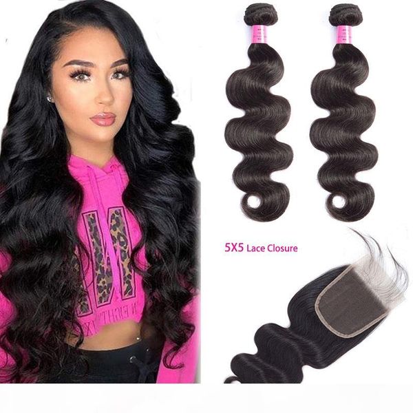 brazilian virgin hair extensions 2 bundles with 5x5 lace closure body wave 3 pieces lot human hair products 8-28inch with 5x5 closure, Black;brown
brazilian virgin hair extensions 2 bundles with 5x5 lace closure body wave 3 pieces lot human hair products 8-28inch with 5x5 closure, Black;brown