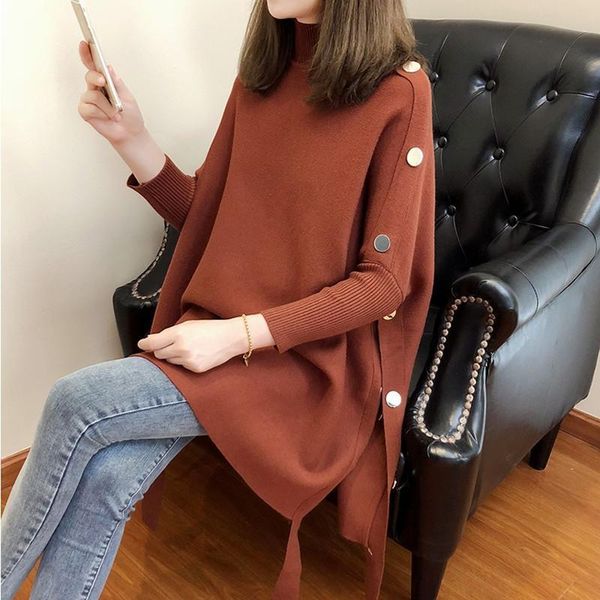 bat shirt thick pullover sweater jacket women 2020 autumn and winter new sweater half-high collar cloak cover loose, White;black
bat shirt thick pullover sweater jacket women 2020 autumn and winter new sweater half-high collar cloak cover loose, White;black