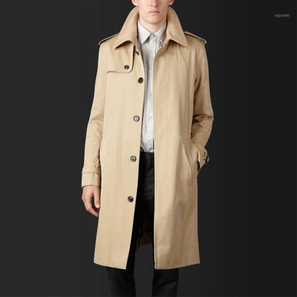 s-5xlnew arrival spring and autumn male solid fashion personality slim single breasted trench business casual long outerwear1, Tan;black
s-5xlnew arrival spring and autumn male solid fashion personality slim single breasted trench business casual long outerwear1, Tan;black