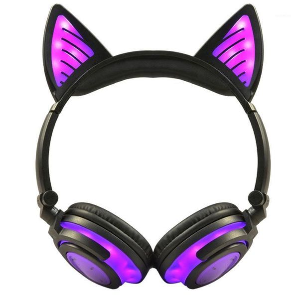 wireless bluetooth earphone foldable flashing cat ear children headphones gaming headset with led light purple1
wireless bluetooth earphone foldable flashing cat ear children headphones gaming headset with led light purple1