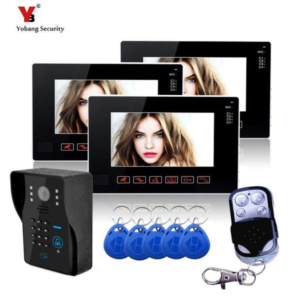 video door phones yobang security 9 inch intercom doorbell phone camera home entry 1 3 monitor support remote&rfid unlock
video door phones yobang security 9 inch intercom doorbell phone camera home entry 1 3 monitor support remote&rfid unlock
