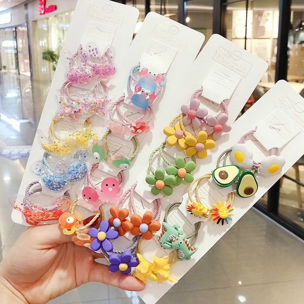 10pcs/set children cute cartoon flower fruit rubber girl sweet princess elastic bands scrunchies kid hair accessories
10pcs/set children cute cartoon flower fruit rubber girl sweet princess elastic bands scrunchies kid hair accessories