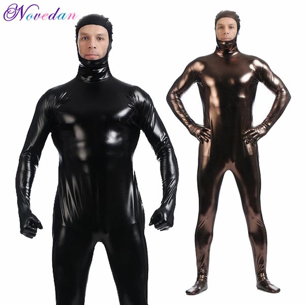 anime costumes men metallic wetlook latex open face one piece bodysuit zentai suit shinny faux leather catsuit fetish cosplay costume club w, Black
anime costumes men metallic wetlook latex open face one piece bodysuit zentai suit shinny faux leather catsuit fetish cosplay costume club w, Black