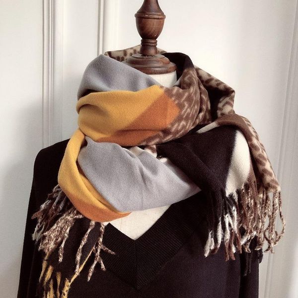 scarves royalmaybe scarf women winter thick plaid diamond grid contrast color autumn imitation cashmere long shawl, Blue;gray
scarves royalmaybe scarf women winter thick plaid diamond grid contrast color autumn imitation cashmere long shawl, Blue;gray