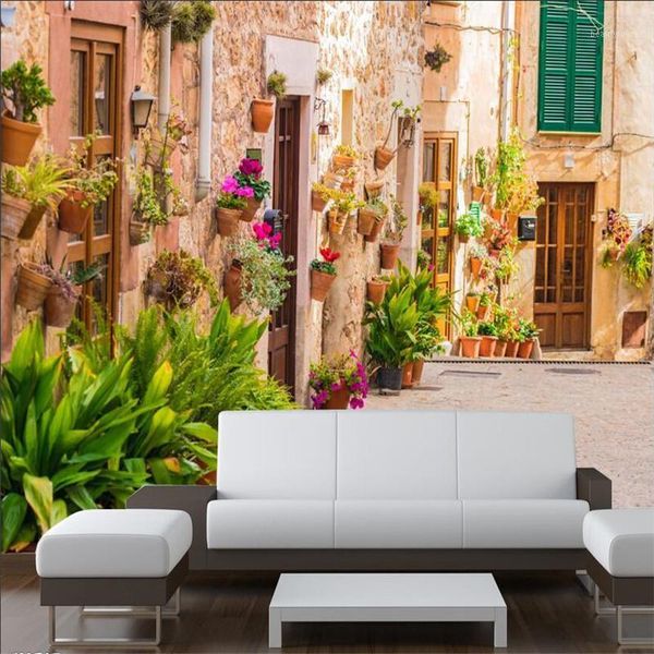 famous old mediterranean village street of majorca spain 3d p wallpapers for cafe restaurant floral wall papers home decor1
famous old mediterranean village street of majorca spain 3d p wallpapers for cafe restaurant floral wall papers home decor1