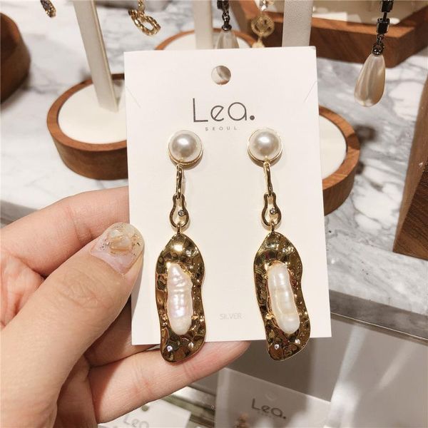 dangle & chandelier 2021 baroque long freshwater pearl earrings for women gold color irregular drop fashion jewelry, Silver
dangle & chandelier 2021 baroque long freshwater pearl earrings for women gold color irregular drop fashion jewelry, Silver