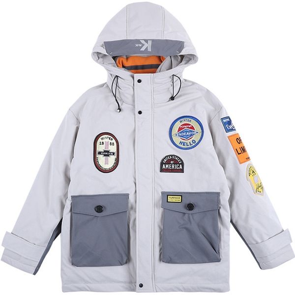 2021 New Winter with Hood Man's Jacket Gradient Shredded Hip Hop Streetwear 50% Grey Duck Down Warm Thick Coat Parka Male Outerwear V13E, Black
2021 New Winter with Hood Man's Jacket Gradient Shredded Hip Hop Streetwear 50% Grey Duck Down Warm Thick Coat Parka Male Outerwear V13E, Black