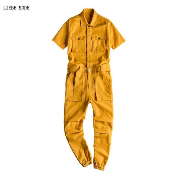 hip hop one piece mens full length jumpsuit short sleeve sweatshirt overalls 2019 summer fashion men loose bodysuits cargo pants1, Gray
hip hop one piece mens full length jumpsuit short sleeve sweatshirt overalls 2019 summer fashion men loose bodysuits cargo pants1, Gray