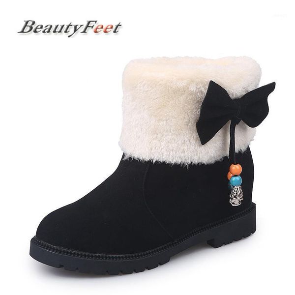 increased warm plush snow boots winter shoes women boots flock bow knot slip on plus size red ankle shoes woman beautyfeet1, Black
increased warm plush snow boots winter shoes women boots flock bow knot slip on plus size red ankle shoes woman beautyfeet1, Black