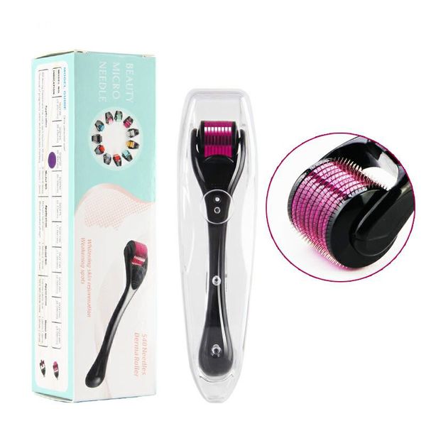 540 derma roller pure microneedling 0.2/0.25/0.3mm needles length titanium dermoroller microniddle roller for face
540 derma roller pure microneedling 0.2/0.25/0.3mm needles length titanium dermoroller microniddle roller for face