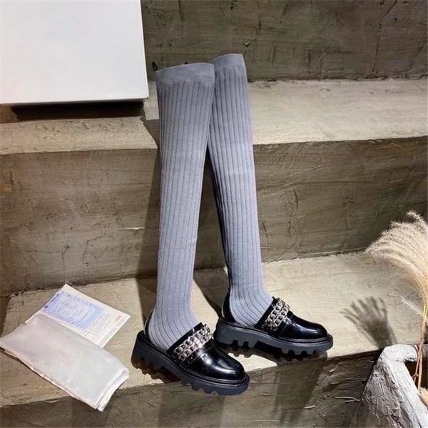 designer mental decor women socks boots ashion stretch fabric sock boots pointy toe over-the-knee autumn winter long women, Black
designer mental decor women socks boots ashion stretch fabric sock boots pointy toe over-the-knee autumn winter long women, Black
