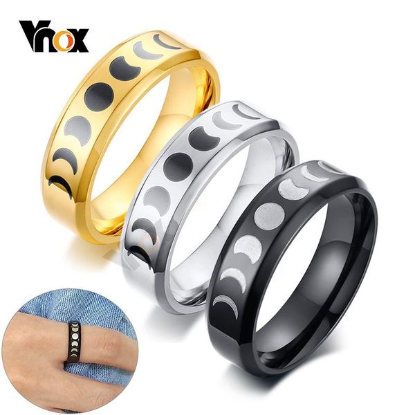 vnox ancient greece triple goddess rings for women men simple 6 mm stainless steel finger jewelry, Golden;silver
vnox ancient greece triple goddess rings for women men simple 6 mm stainless steel finger jewelry, Golden;silver