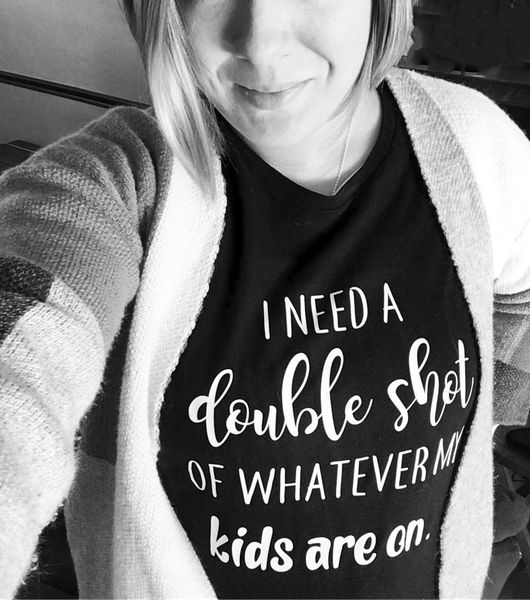 i need a double sof whatever my kids are on t-shirt slogan women fashion grunge tumblr casual mother shirt gift, White
i need a double sof whatever my kids are on t-shirt slogan women fashion grunge tumblr casual mother shirt gift, White