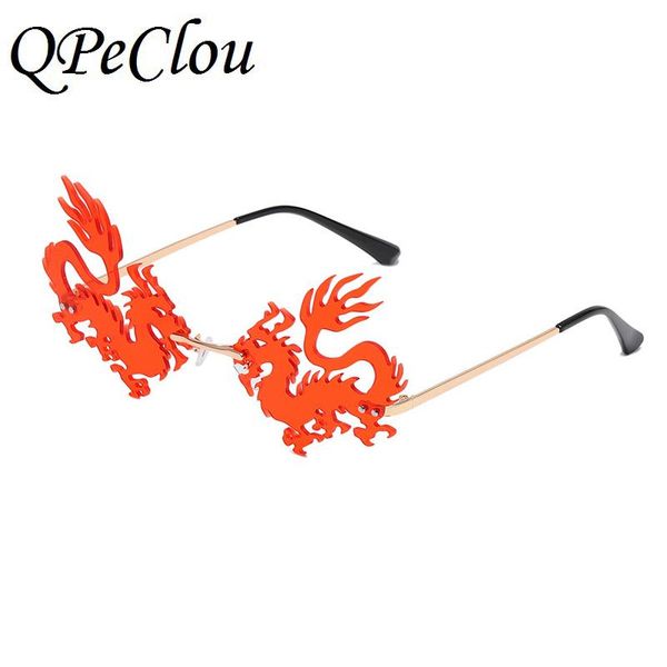 sunglasses qpeclou metal rimless fire party glasses women men fashion black red long hip hop sun female show shades, White;black
sunglasses qpeclou metal rimless fire party glasses women men fashion black red long hip hop sun female show shades, White;black