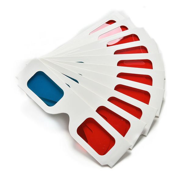 10pcs/lot anaglyph 2020 universal new cardboard paper red & blue cyan 3d glasses for movie wholesale
10pcs/lot anaglyph 2020 universal new cardboard paper red & blue cyan 3d glasses for movie wholesale