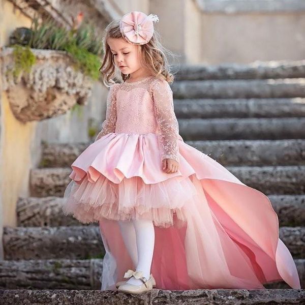 chic lovely pink high low flower girls dresses kids formal wear children birthday vestidos tulle full sleeves layers tulle girls pageant dre, White;blue
chic lovely pink high low flower girls dresses kids formal wear children birthday vestidos tulle full sleeves layers tulle girls pageant dre, White;blue
