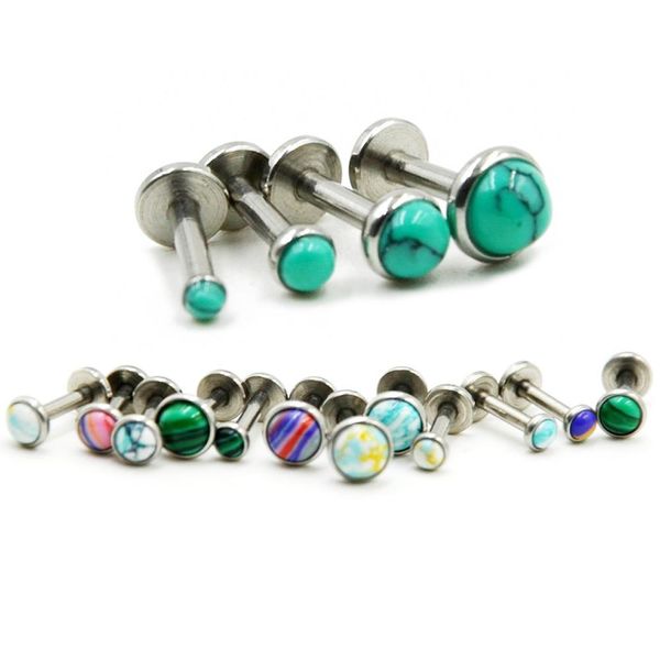 1pcs natural stone labret monroe lip stud ear piercing cartilage tragus helix earring nose stud 16g lip ring body jewelry q jllmkf, Silver
1pcs natural stone labret monroe lip stud ear piercing cartilage tragus helix earring nose stud 16g lip ring body jewelry q jllmkf, Silver