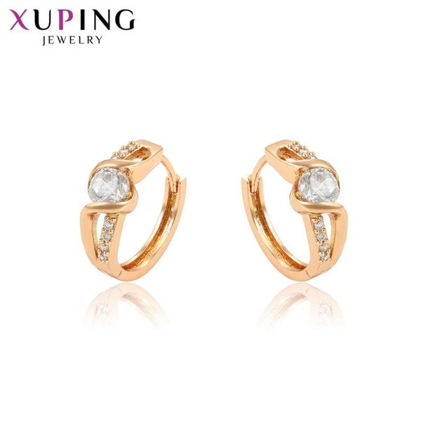 hoop & huggie xuping jewelry temperament est rose gold color earrings for women thanksgiving gifts 96861, Golden;silver
hoop & huggie xuping jewelry temperament est rose gold color earrings for women thanksgiving gifts 96861, Golden;silver