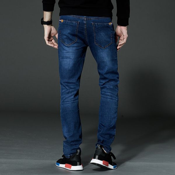 stretch large men's two color 28-35-44 jeans mean slim big size, Blue
stretch large men's two color 28-35-44 jeans mean slim big size, Blue