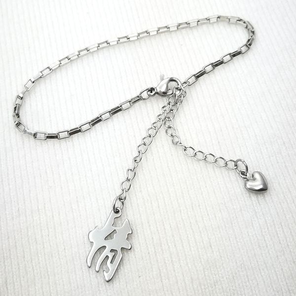 штамп подарок s925 silver tone валентина для женщин lady девушки из нержавеющей стали браслет регулируемая 19см-28см b202, Black
штамп подарок s925 silver tone валентина для женщин lady девушки из нержавеющей стали браслет регулируемая 19см-28см b202, Black