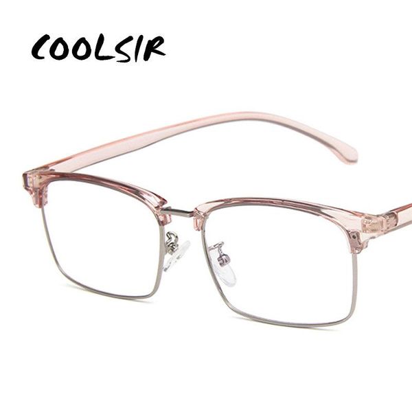 sunglasses coolsir fashion pink eyeglasses frame for women square spectacles glasses transparent clear lens retro eye, White;black
sunglasses coolsir fashion pink eyeglasses frame for women square spectacles glasses transparent clear lens retro eye, White;black