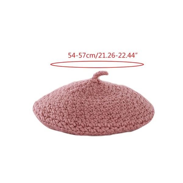 berets women winter knitted beret cap solid color chunky crochet painter beanie hat x7xc, Blue;gray
berets women winter knitted beret cap solid color chunky crochet painter beanie hat x7xc, Blue;gray