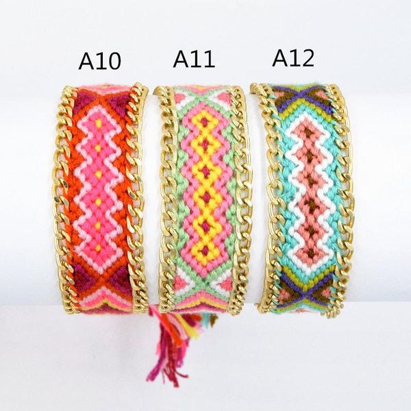 friendship bracelet handmade woven rope string hippy boho embroidery cotton friendship bracelets for women and men selling, Black
friendship bracelet handmade woven rope string hippy boho embroidery cotton friendship bracelets for women and men selling, Black