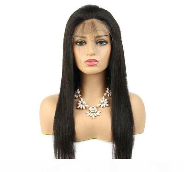 silky straight lace front wig brazilian virgin human hair 360 full lace wigs for women natural color ing, Black;brown
silky straight lace front wig brazilian virgin human hair 360 full lace wigs for women natural color ing, Black;brown