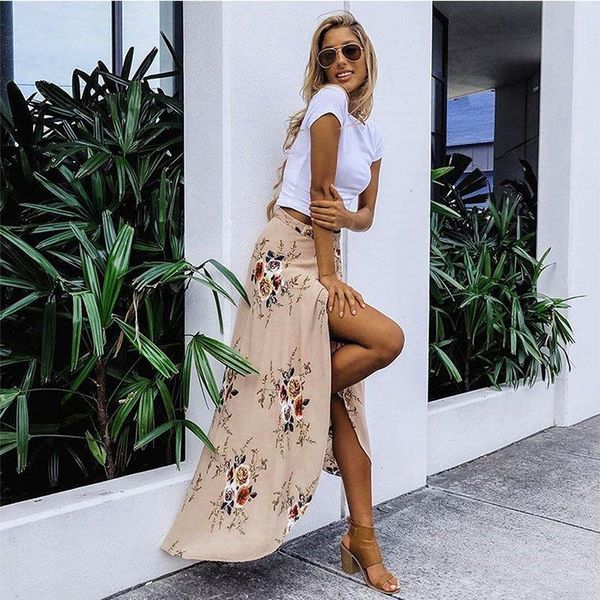 2018 new summer women stretch high waist floral long skirt maxi pleated beach casual boho polyester floor-length skirt, Black
2018 new summer women stretch high waist floral long skirt maxi pleated beach casual boho polyester floor-length skirt, Black