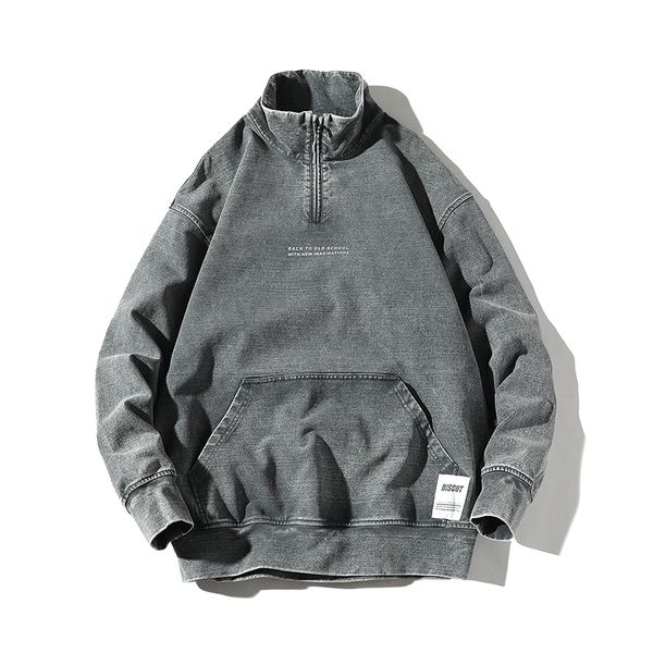 mens autumn winter hoodies long sleeve pullover crewneck sweatshirts comfortable mens washed denim jacket quality garentee, Black
mens autumn winter hoodies long sleeve pullover crewneck sweatshirts comfortable mens washed denim jacket quality garentee, Black