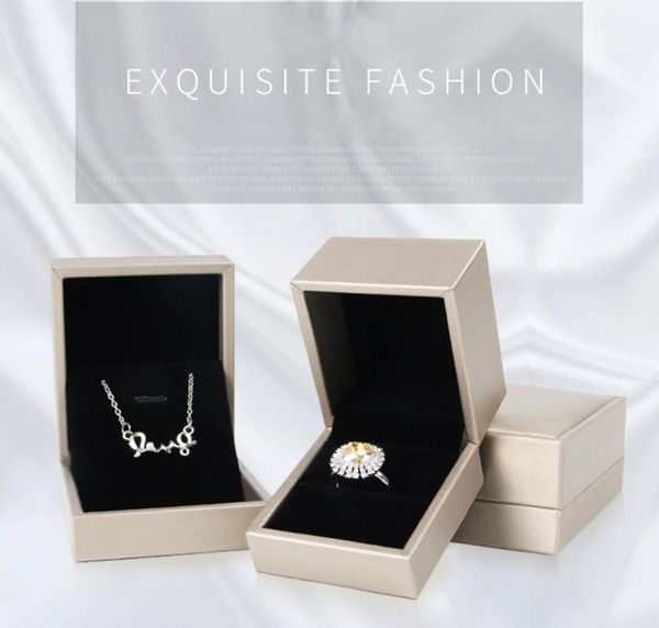 gorgeous blackish gold red blue bracelet pendant ring box leather ring bearer box for wedding proposal jewelry gift case, Pink;blue 
gorgeous blackish gold red blue bracelet pendant ring box leather ring bearer box for wedding proposal jewelry gift case, Pink;blue