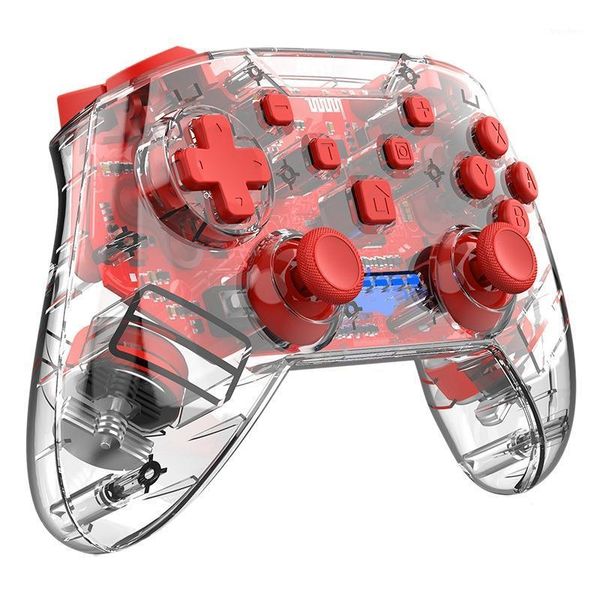 wireless controller for switch,transparent game console for switch , supports gyro axis, dual vibration1
wireless controller for switch,transparent game console for switch , supports gyro axis, dual vibration1