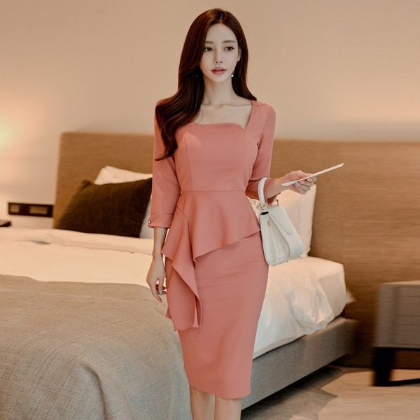 bdl4j women's dress skirt 2020 ol prof long skirt 3 fall temperament essional square collar fake two pieces of 7 long sleeve hip packag, Black;gray
bdl4j women's dress skirt 2020 ol prof long skirt 3 fall temperament essional square collar fake two pieces of 7 long sleeve hip packag, Black;gray