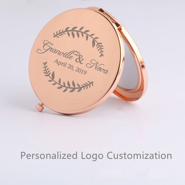 personalized bridal shower gifts for guests customized make up mirror wedding favor with bride groom name & date in bag 1027
personalized bridal shower gifts for guests customized make up mirror wedding favor with bride groom name & date in bag 1027