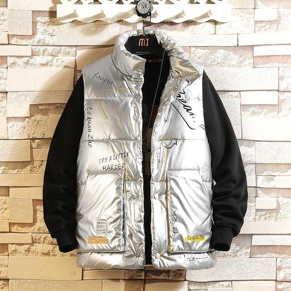 2020 autumn winter sleeveless jacket down vest men's warm thick hooded coats padded waistcoat plus oversized 5xl 6xl 7xl 8xl1, Black;white
2020 autumn winter sleeveless jacket down vest men's warm thick hooded coats padded waistcoat plus oversized 5xl 6xl 7xl 8xl1, Black;white