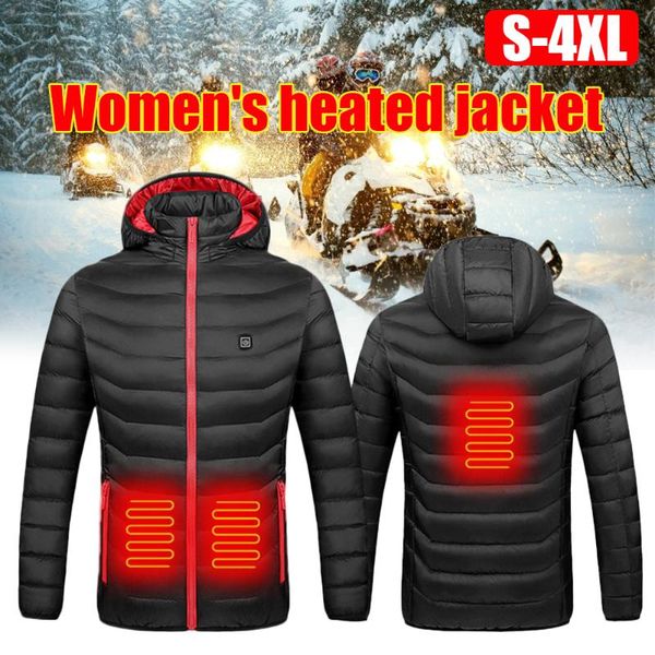 women's heated cotton-padded jacket usb charging heated cold-proof jacket electric cotton, Gray;blue
women's heated cotton-padded jacket usb charging heated cold-proof jacket electric cotton, Gray;blue