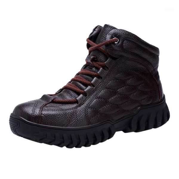 sagace men's winter solid color outdoor boots non-slip round scalp shoes breathable leather boots new listing1, Black
sagace men's winter solid color outdoor boots non-slip round scalp shoes breathable leather boots new listing1, Black