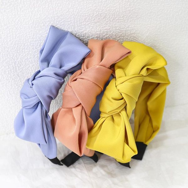 wide side knotted head hoop solid color knot hairband for women cloth headband bezel girls headdress female hair accessory q bbypxm
wide side knotted head hoop solid color knot hairband for women cloth headband bezel girls headdress female hair accessory q bbypxm